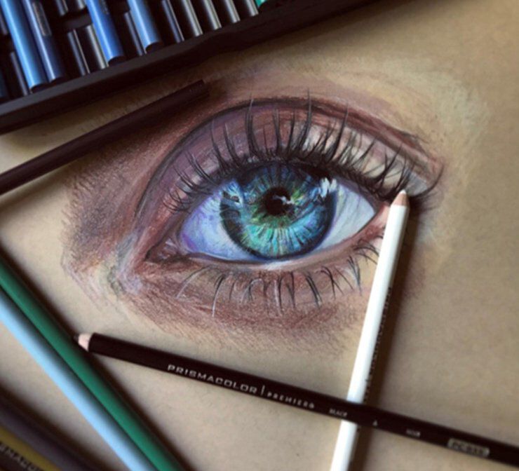 Drawing A Realistic Eye Prismacolor Prismacolor sets include a wide range of products across different media. drawing a realistic eye prismacolor